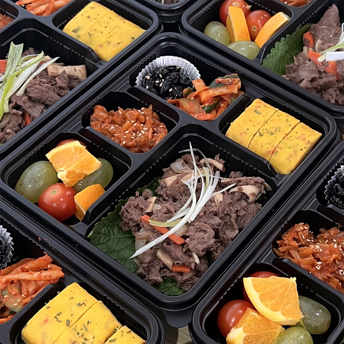 행사식 도시락 2안 예시이미지